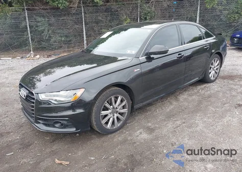 2013 Audi A6 3.0T Premium z USA, uszkodzony, nr VIN WAUJGAFC1DN038656